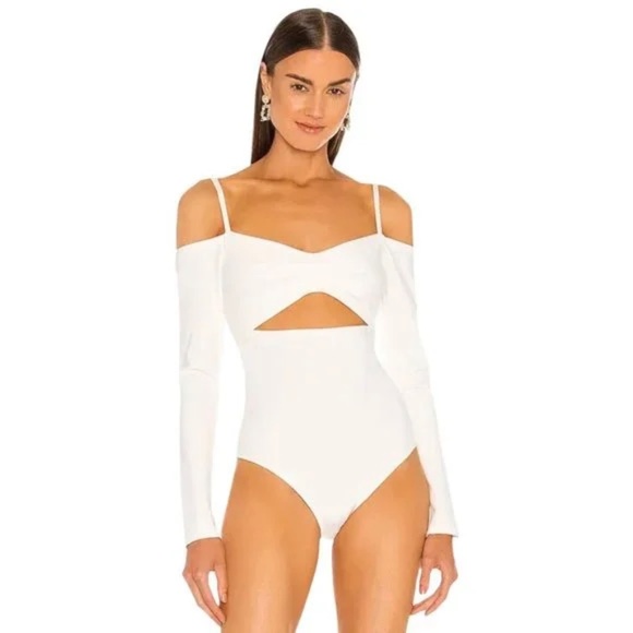 Alexis Blue Haley Bodysuit sz S NWT - Picture 2 of 12